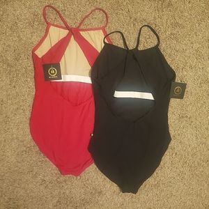 NWT Bundle of Two Mariia Camisole Leotards